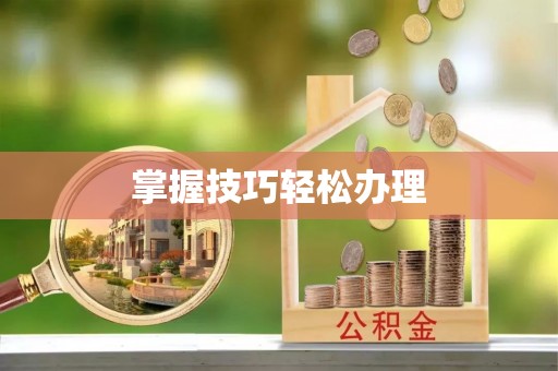 靖州掌握技巧轻松办理